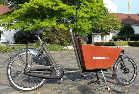 Vorschaubild Lastenrad Bakfiets short mit Plane