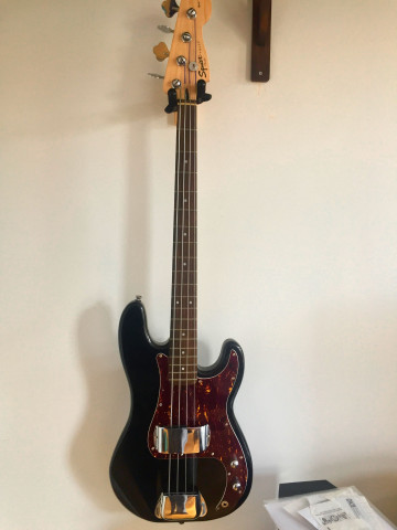 Einsteigerset E-Bass Fender Squier plus Fender-Verstärker